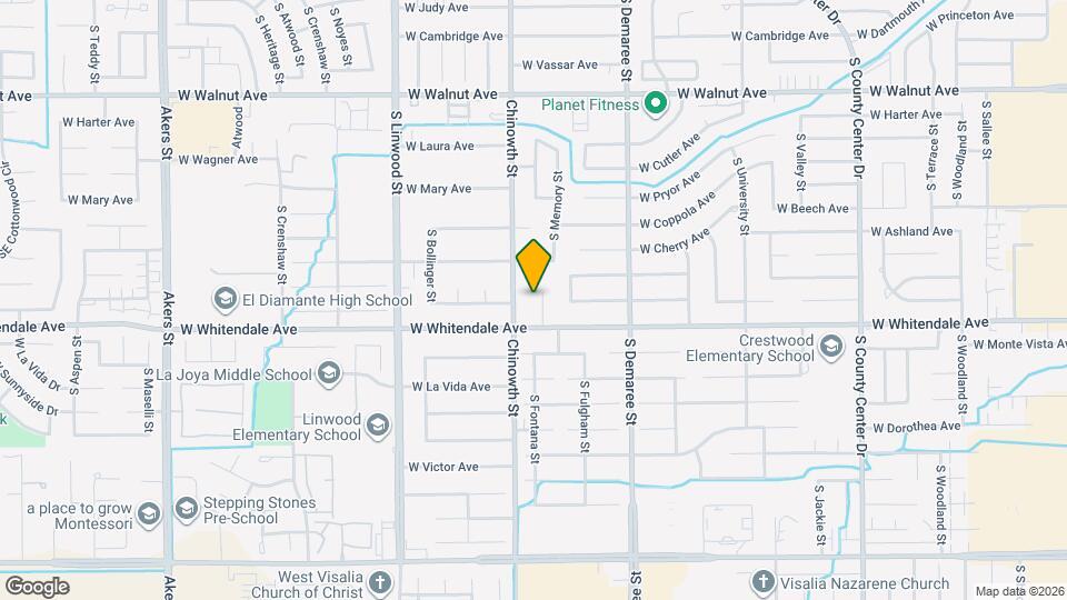 2701 S Fontana Ct Map and Location Details