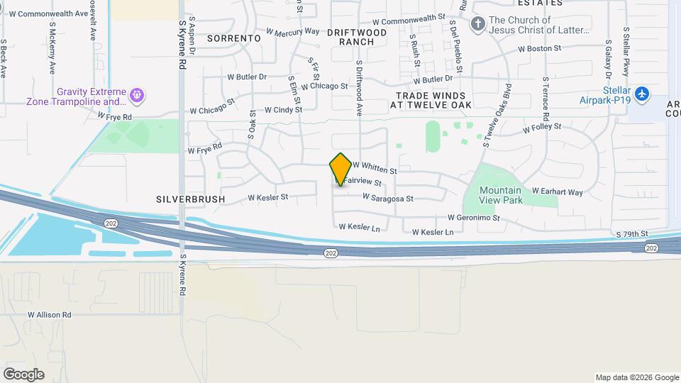 5450 W Saragosa St Map and Location Details