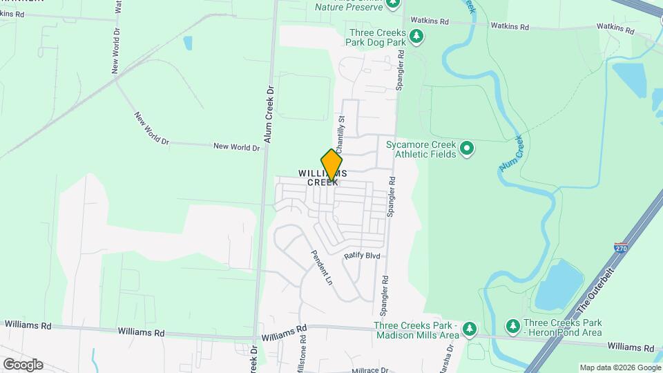 3611 Bill of Rights Square Map and Location Details