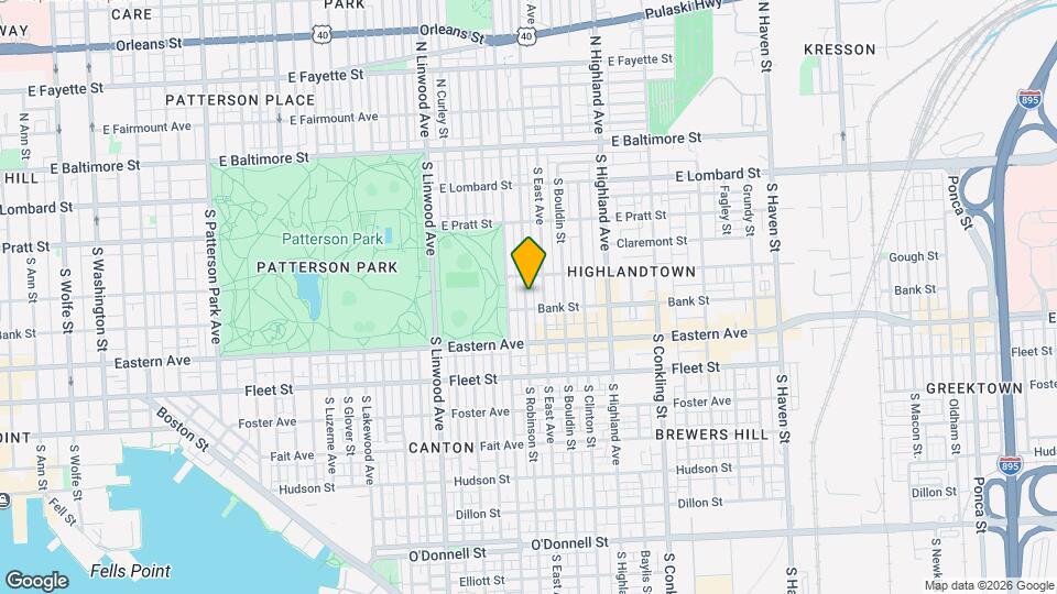 335 S Robinson St Map and Location Details