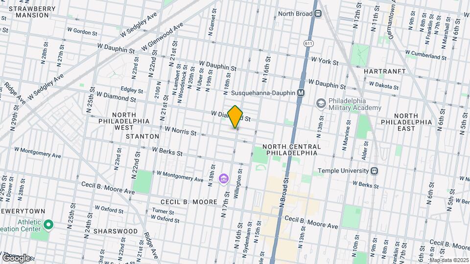 2014 N 17th St Mapa y Detalles de la Ubicación