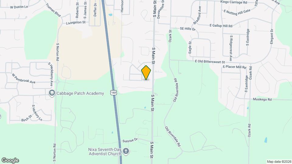 825 S Trail Point Ct, Unit E1 Map and Location Details