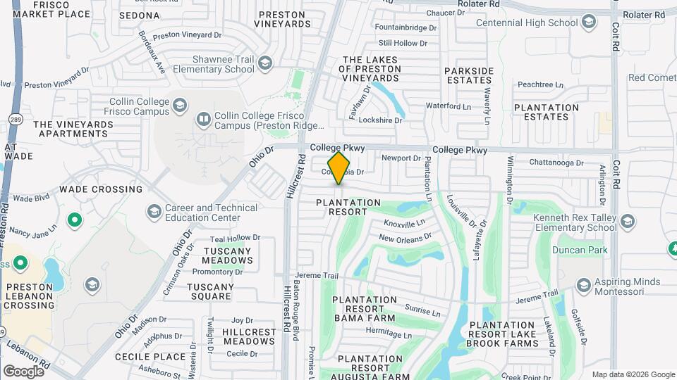 6009 Charleston Dr Map and Location Details