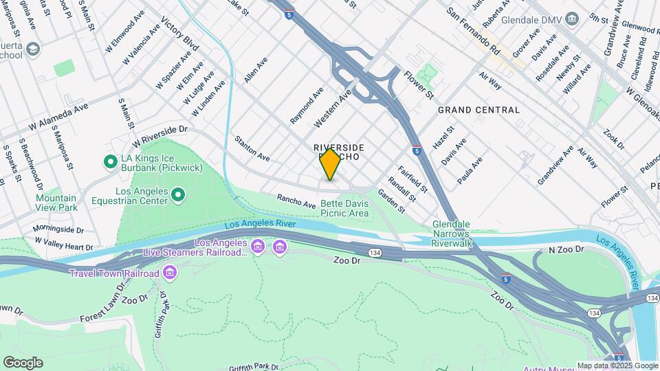 1547 Riverside Dr Map and Location Details