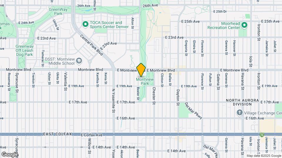 1950 Beeler St Map and Location Details