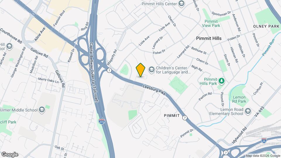 2038 Tysons Ridgeline Rd Map and Location Details