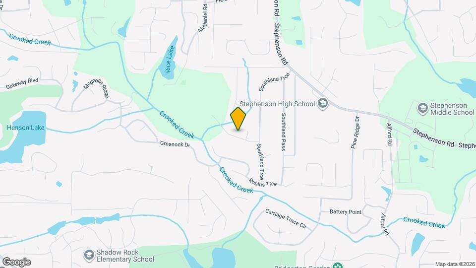 6284 Southland Ridge Map and Location Details