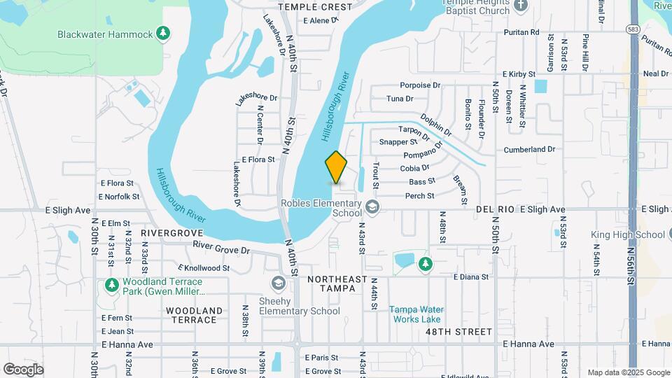 7238 E Bank Dr Map and Location Details