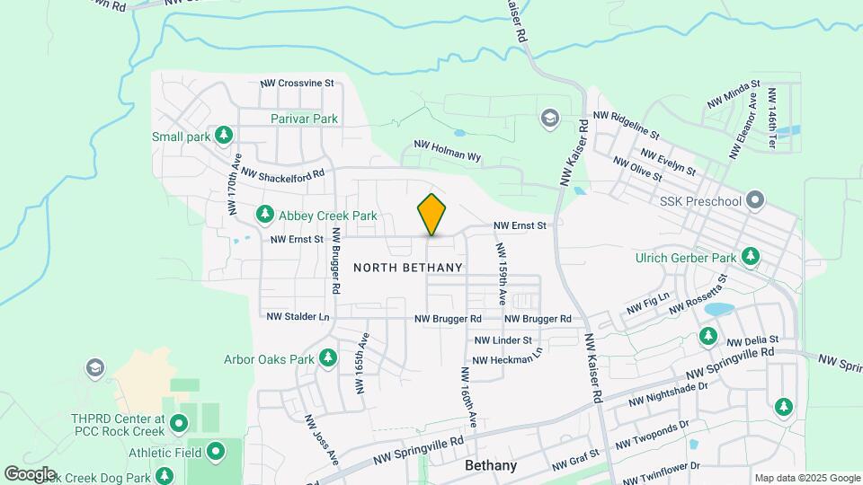 16181 NW Reliance Ln Mapa y Detalles de la Ubicación