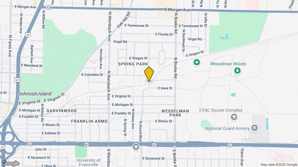 804 N Fairlawn Ave Map and Location Details
