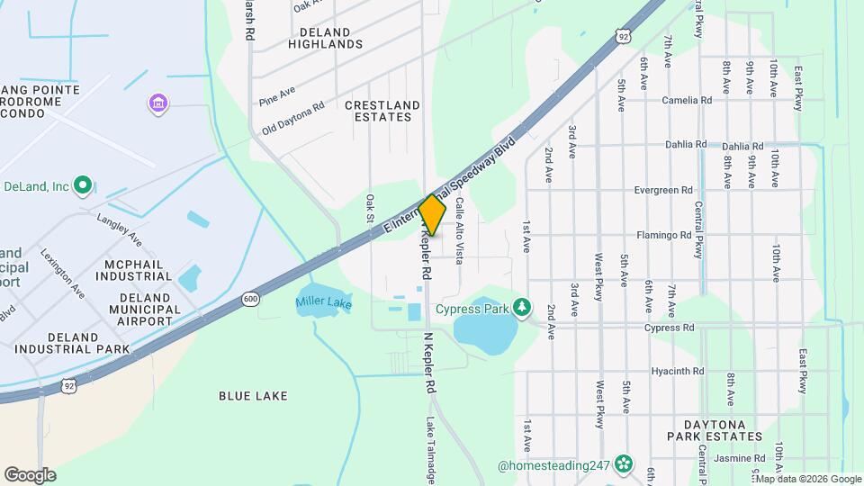 1901 N Kepler Rd Map and Location Details