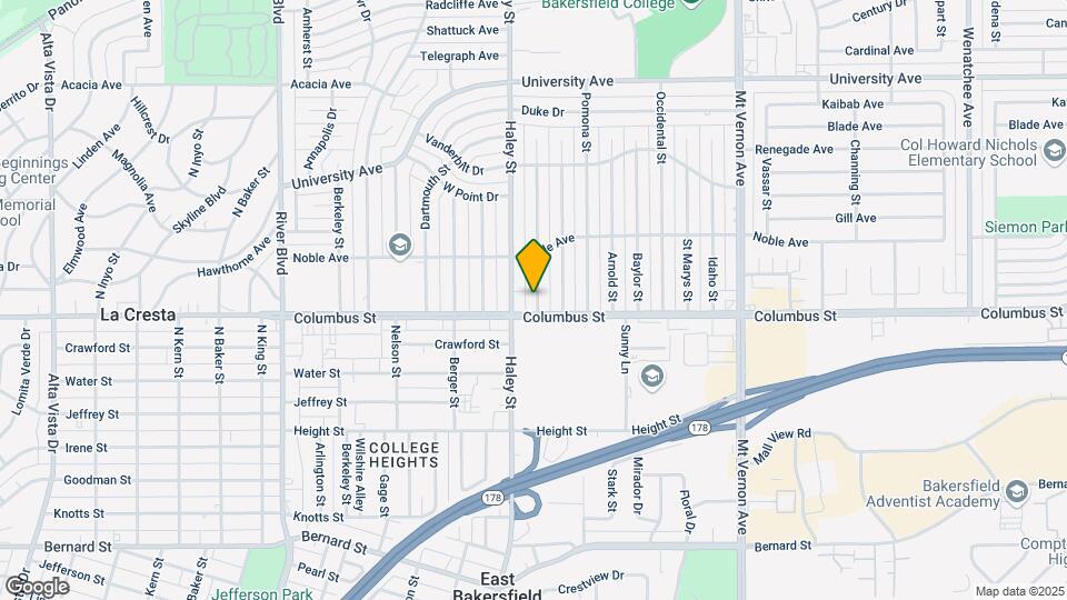 2704 Cornell St Map and Location Details