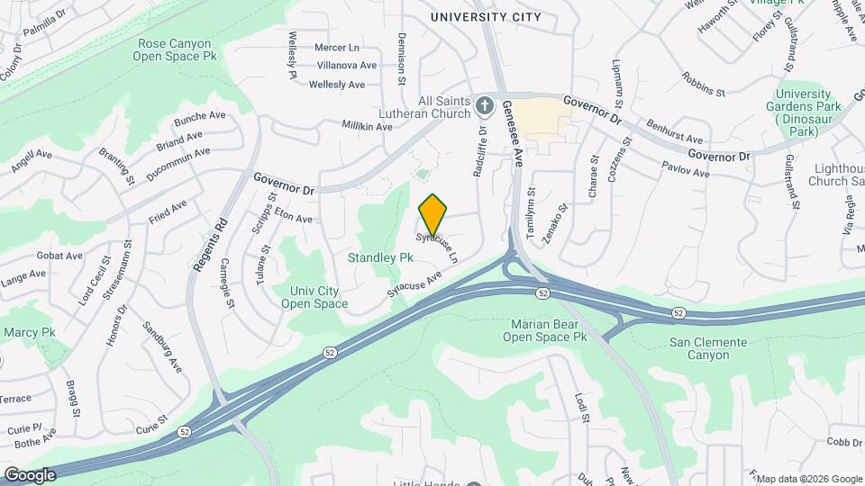 6146 Syracuse Ln Map and Location Details