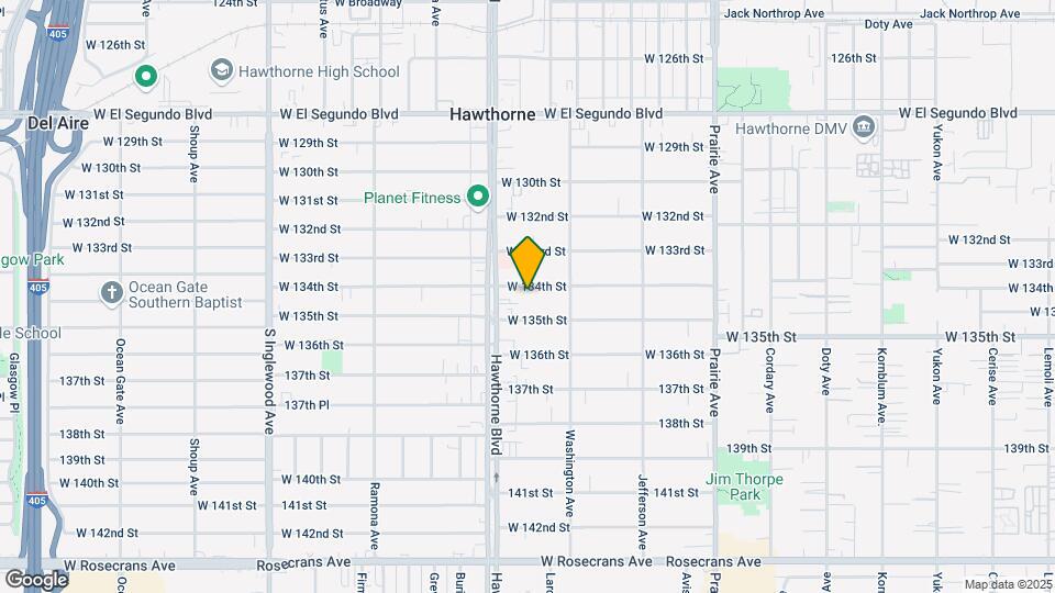 4376 W 134th St Map and Location Details