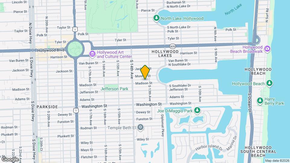 1313 Madison St Map and Location Details