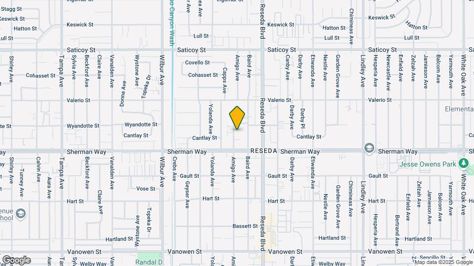 7236 Amigo Ave Mapa y Detalles de la Ubicación