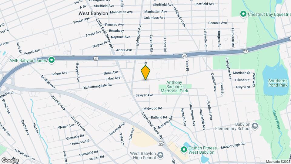 296 Old Farmingdale Rd Map and Location Details