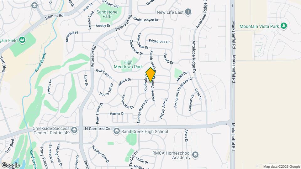 4140 Pioneer Creek Dr Map and Location Details