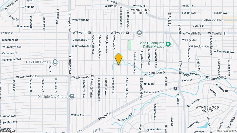 929 S Rosemont Ave Map and Location Details