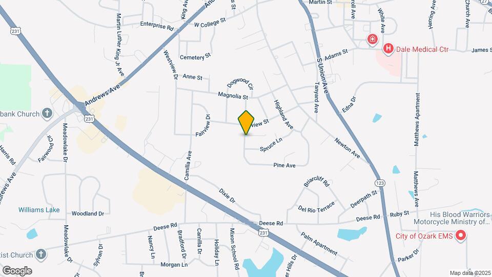 124 Sandy Hls Ct Map and Location Details