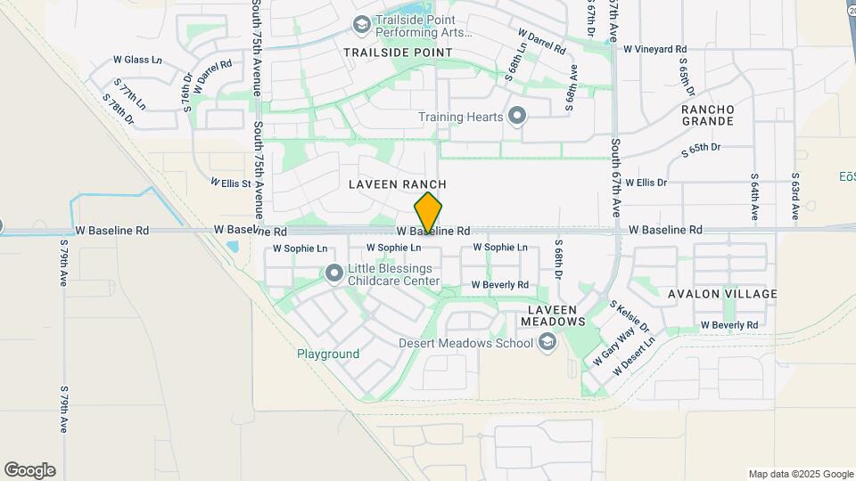 7116 W Sophie Ln Map and Location Details