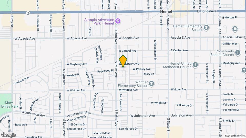 792 Oleander St Map and Location Details