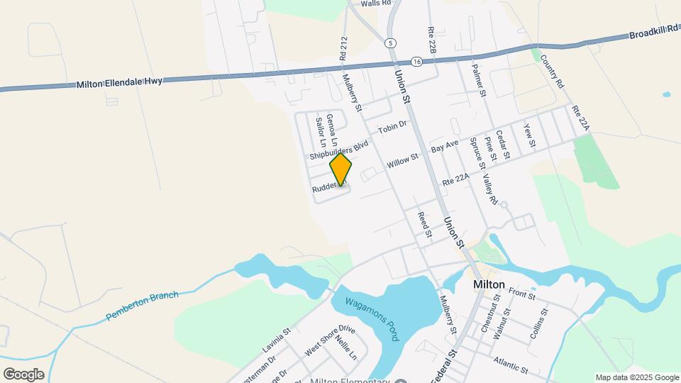 406 S Spinnaker Ln Map and Location Details