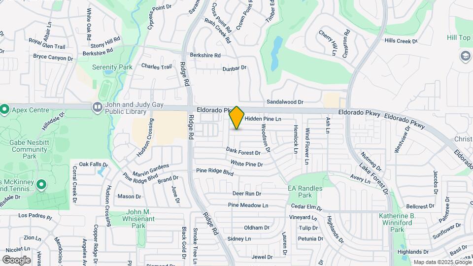 6005 Blue Spruce Ln Map and Location Details