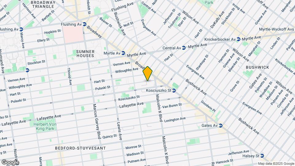462 Pulaski St Mapa y Detalles de la Ubicación