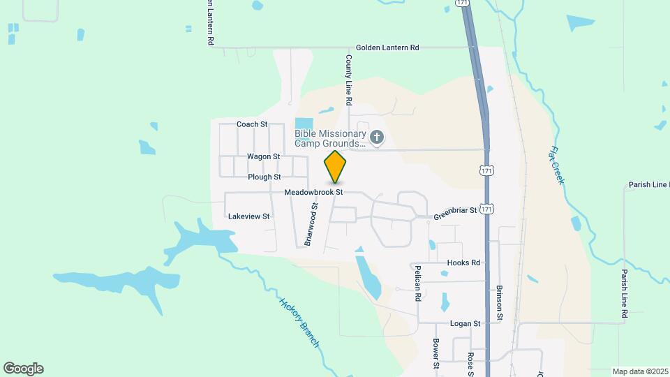 1102 Meadowbrook St Map and Location Details