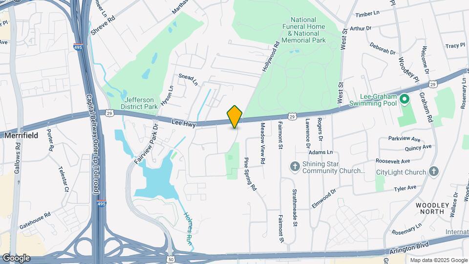 2842 Dover Ln Map and Location Details