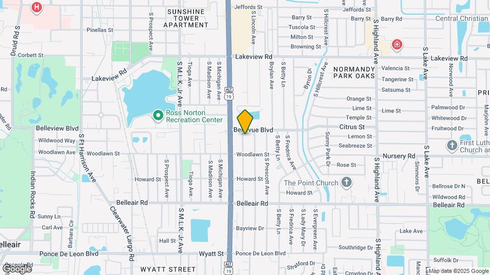 1461 S Jefferson Ave Map and Location Details