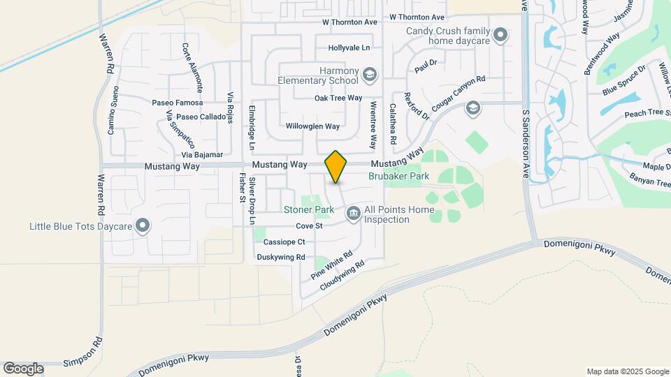 1857 Creekside Dr Map and Location Details