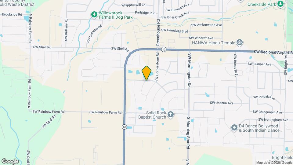 3805 SW Gemstone Blvd Map and Location Details