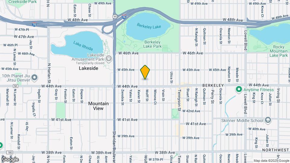 4433 Wolff St Map and Location Details