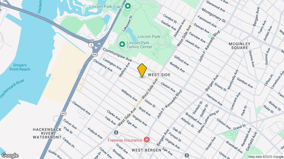 166 Lexington Ave Map and Location Details
