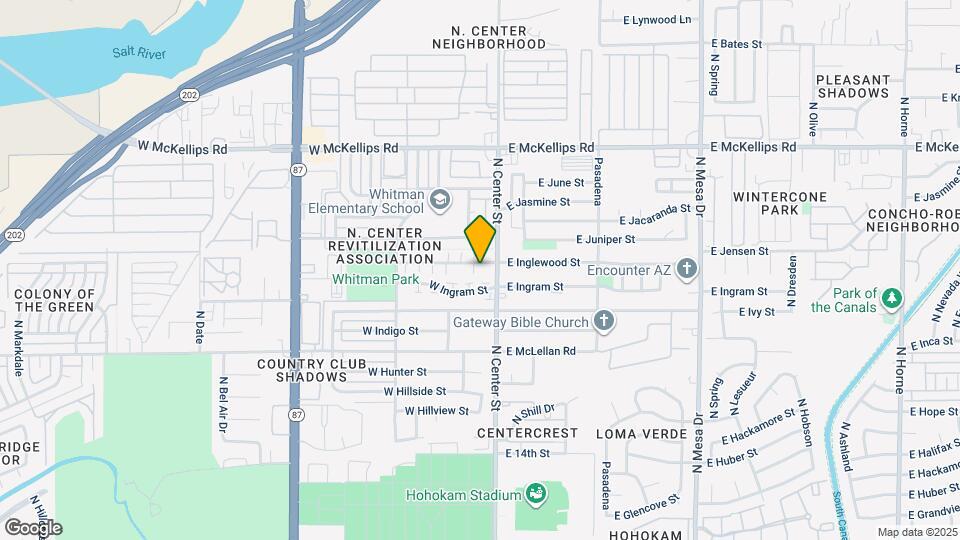 27 W Inglewood St Map and Location Details