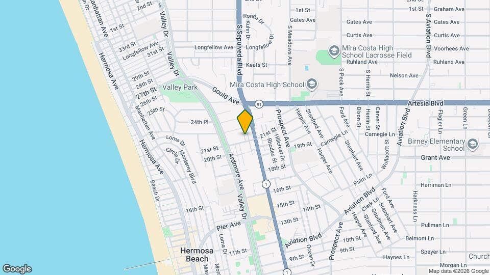 733 21st St Map and Location Details