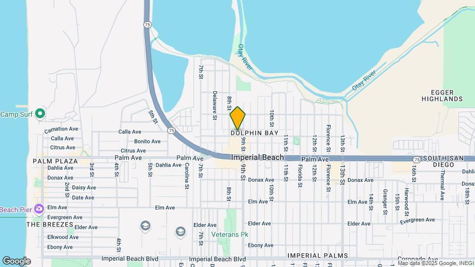 856 Calla Ave Map and Location Details