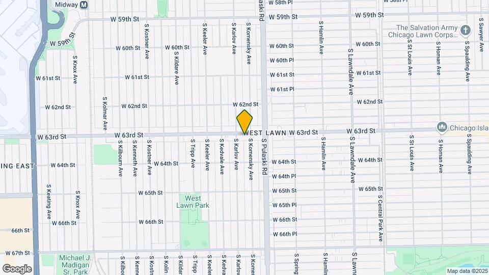 4043-45 W 63rd St Map and Location Details