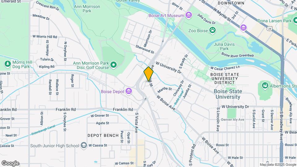 2519 W Boise Ave Map and Location Details