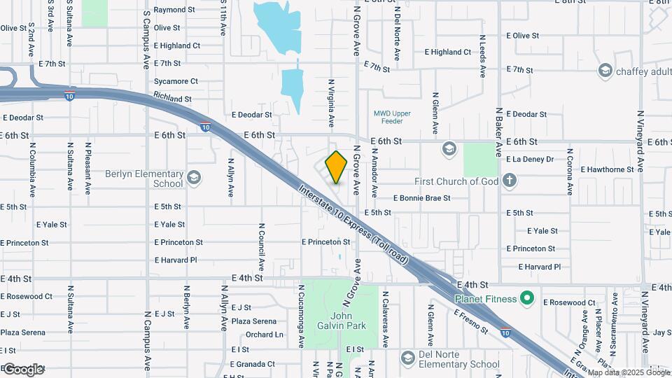 1336 Virginia Ave Map and Location Details