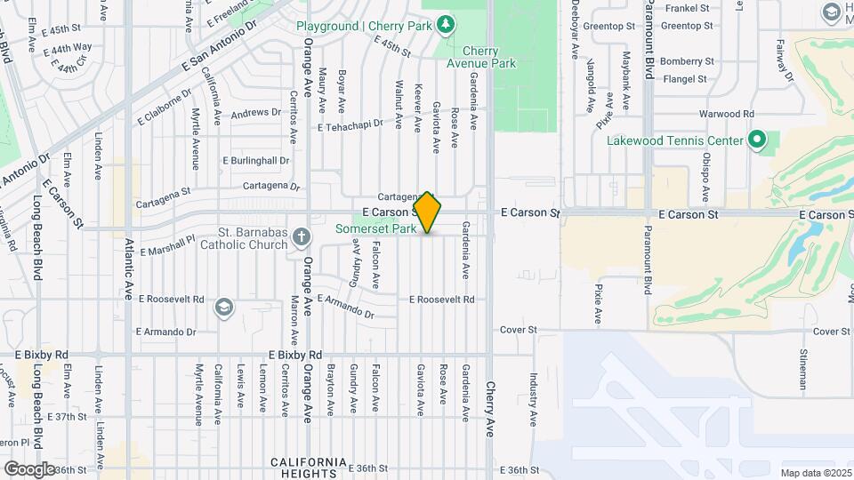 3982 Gaviota Ave Map and Location Details