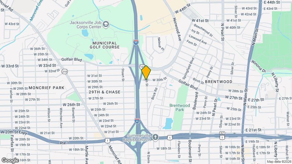 3920 N Davis St Map and Location Details