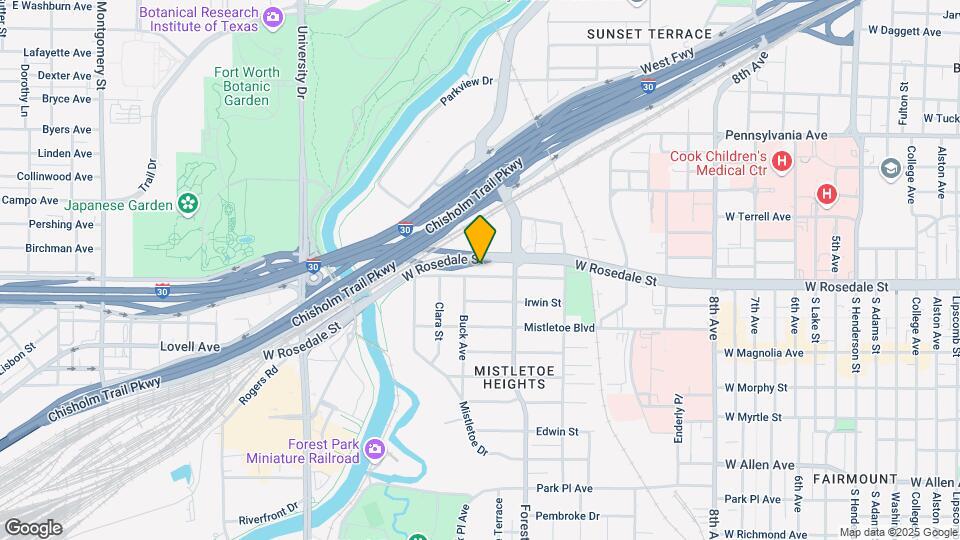 2332 W Rosedale St S Map and Location Details