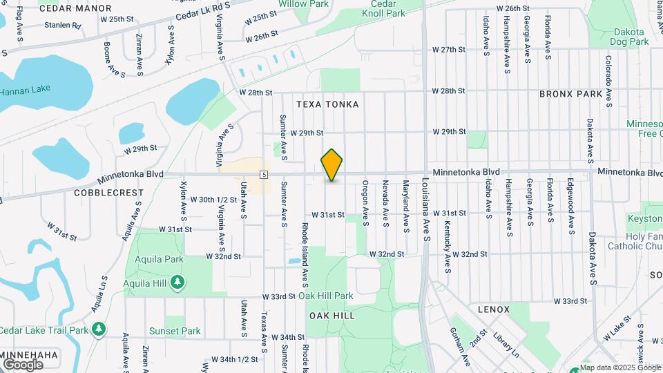 3011 Quebec Ave S Map and Location Details