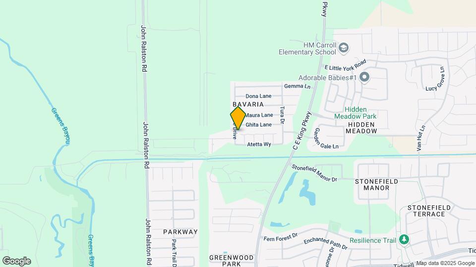 9726 Piave Drive Map and Location Details