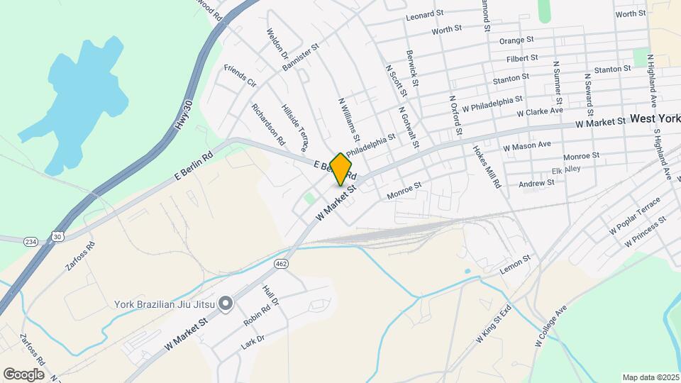 2513 W Market St Map and Location Details