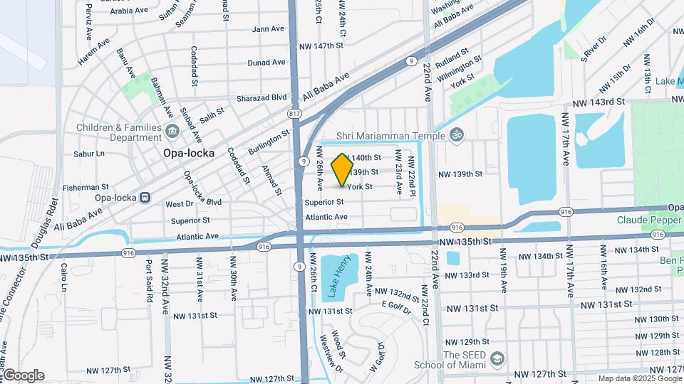 2550 York St Map and Location Details