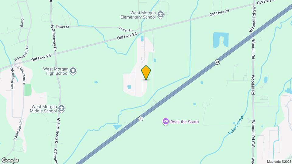 3438 Gordon Terry Pkwy Map and Location Details